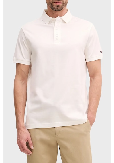 Tommy Hilfiger Erkek Polo Yaka T Shirt Mw0mw41611 Ybl Beyaz Beyaz