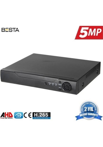 4 Kanal Ahd 5mp H265 Dvr Kayıt Cihazı Xmeye Kd-804hd