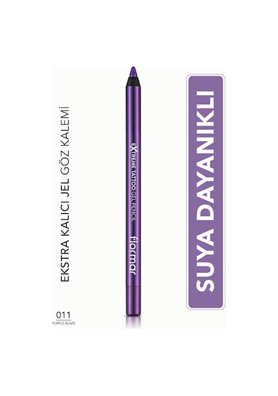 Flormar Extreme Tattoo Akmayan Kajal Göz Kalemi 011 Purple Blaze