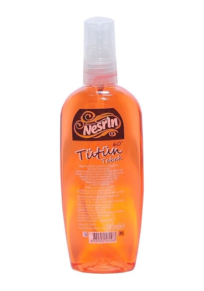 Nesrin 60 Derece Tütün Kolonyası Sprey Pet Şişe 160 ML