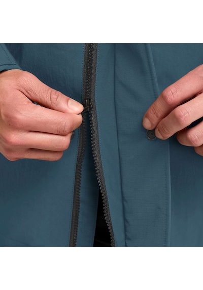 Jack Wolfskın Jack Wolfskin Glacier Shield Erkek Mavi Outdoor Ceketi C0539 İndigo