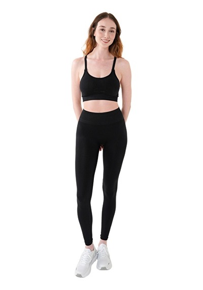 Musclecloth Nova Seamless Push-up Tayt Siyah