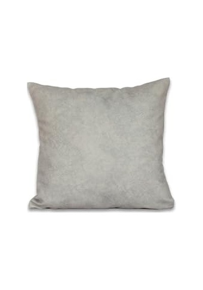 Asdiva 43x43 Cm Açık Gri Kırlent Kılıfı Dekoratif Kadifemsi Etnik Inta-701 Çok Renkli