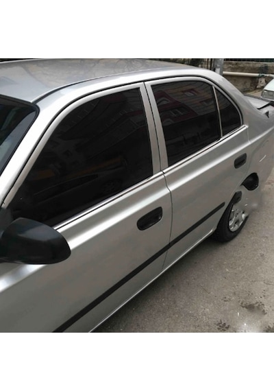 Hyundai Accent Milenyum 2000-20005 4 Parça Cam Çıtası Krom Pas.çe