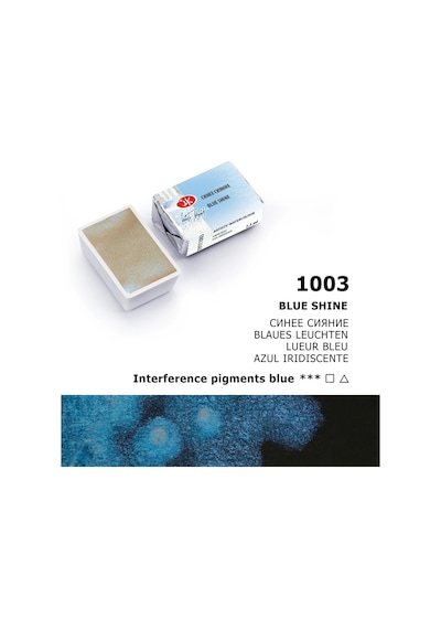 St. Petersburg White Nights Tam Tablet Sulu Boya 1003 Blue Shine Çok Renkli