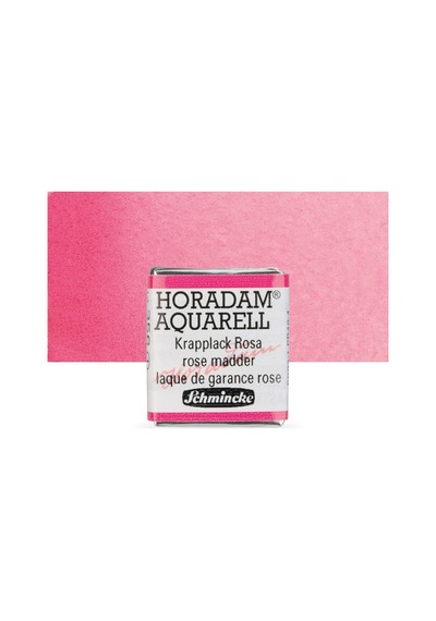 Schmincke Horadam Aquarell Artist Sulu Boya Rose Madder Yarım Tablet