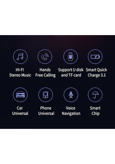 Multimedia Araç Kit Type-c / Icca106