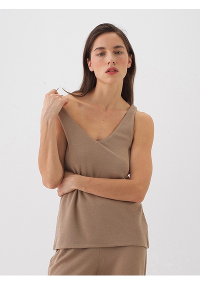 Xint Camel Pamuk Dokulu Regular Fit Atlet 602452