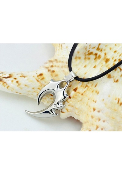 Brezza Lusso Jewelry Tarz Kolye Zirkon Taşlı Paslanmaz Çelik Erkek Kolye