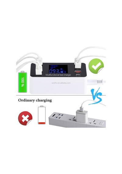 Powermaster Pm-26057 Usb Ve Type-c Pd Akıllı Şarj İstasyonu