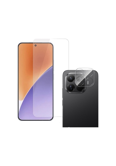 Adige Xiaomi 17t Pro Ekran Koruyucu Nano Cam + Kamera Lens Koruyucu Şeffaf