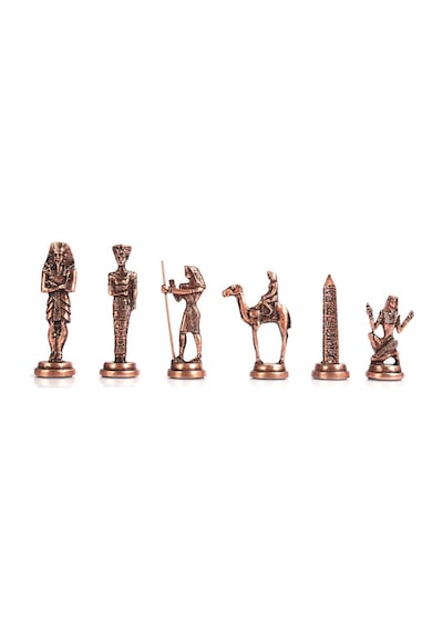 Satranç Taşı İsteyene Gifthome Büyük Metal Antik Mıs