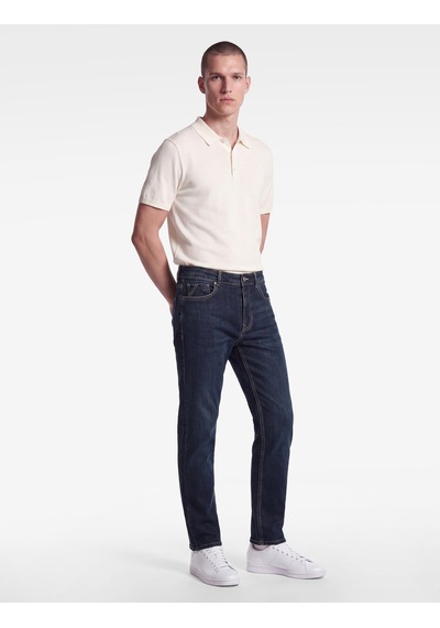Koton Pamuklu Cepli Normal Bel Slim Fit Jean Pantolon - Brad Jean İndigo Stone 7wam40335nd İndigo - Taş Koton Pamuklu Cepli Normal Bel Slim Fit Jean Pantolon - Brad Jean İndigo Stone 7wam40335nd İndigo - Taş