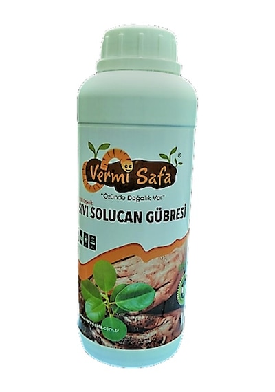 Vermisafa Organik Solucan Gübresi 3 KG Katı + 1 L Sıvı