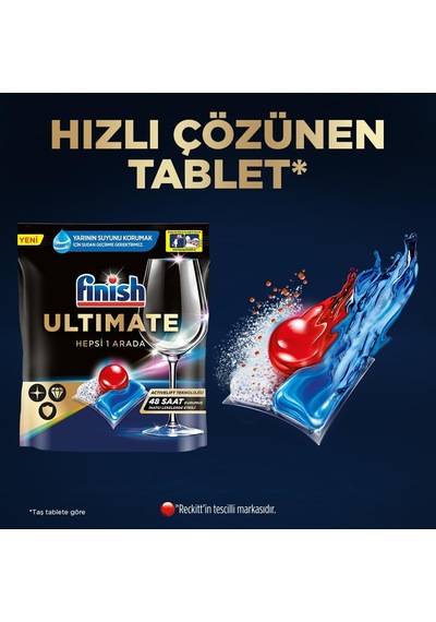 Quantum Max 48 Kapsül Bulaşık Makinesi Deterjanı Tableti 1 X 48 Kapsül