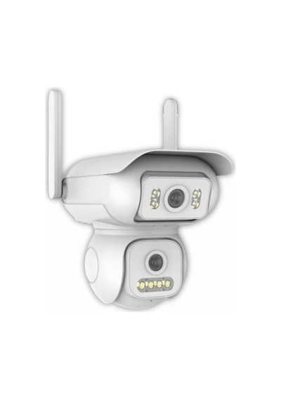 Onqam Js-w2 2x2mp Wi-fi Dış Mekan Pt Güvenlik Kamerası - 2 Lensli, Renkli Gece Görüş Onqam Js-w2 2x2mp Wi-fi Dış Mekan Pt Güvenlik Kamerası - 2 Lensli, Renkli Gece Görüş