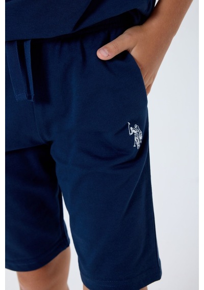 U.s. Polo Assn. Erkek Çocuk Lacivert Bermuda Takım Us2433-c-v1 Lacivert