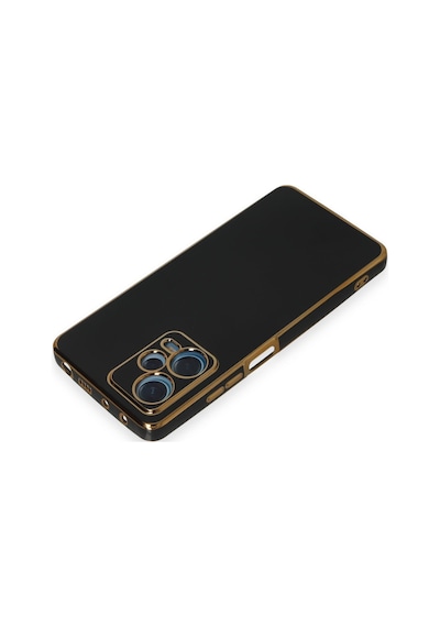 Xiaomi Redmi Note 12 Pro Plus Uyumlu Kılıf Volet Silikon - Siyah