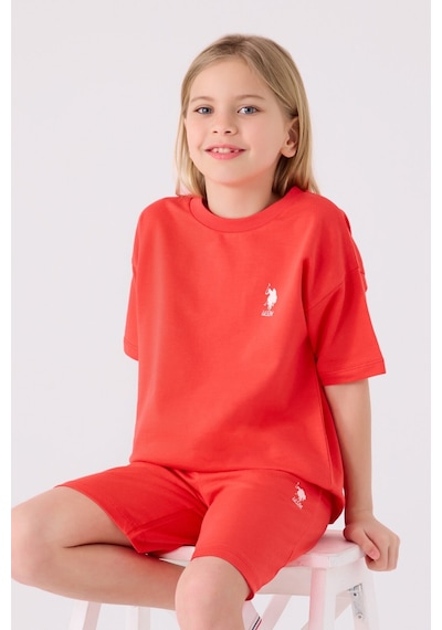 U.S. Polo Assn. U.s. Polo Assn Kız Çocuk Coral Bermuda Takım 5274-43561 Çok Renkli U.S. Polo Assn. U.s. Polo Assn Kız Çocuk Coral Bermuda Takım 5274-43561 Çok Renkli