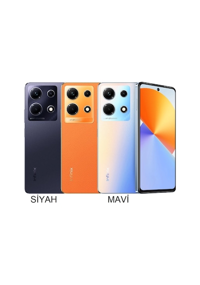 İnfinix Note 30 X6833b Arka Kapak Pil Kapağı Siyah