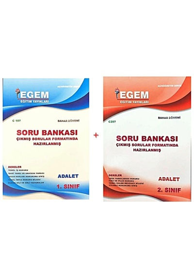 Aöf 1-2. Sınıf 2-4. Yarıyıl Adalet Bahar Soru Ve Çıkmış Sorular