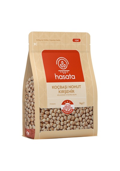 Hasata Kırşehir Koçbaşı Nohut 1 Kg - 5 Adet Tarı