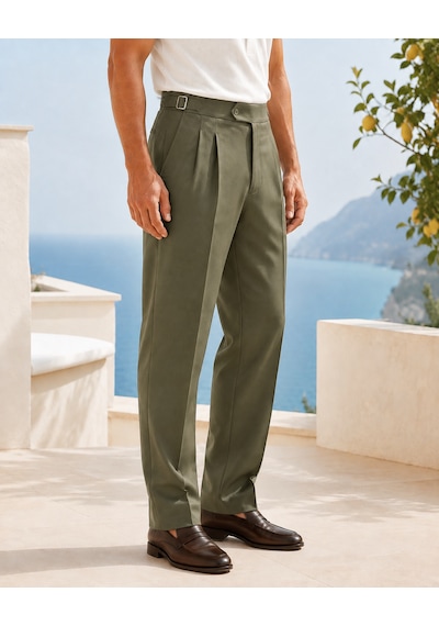 Danger Erkek Viskon Karışımlı Yan Tokalı Pileli Baggy Pantolon Haki 0171dngr Danger Erkek Viskon Karışımlı Yan Tokalı Pileli Baggy Pantolon Haki 0171dngr