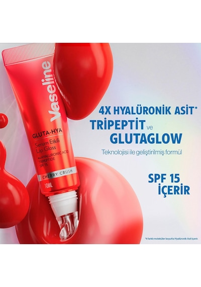 Gluta Hya Serum Etkili Lip Gloss Cherry Crush Diğer