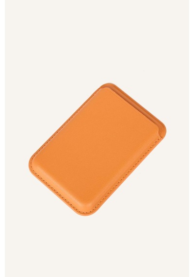 Defacto Magsafe Unisex Suni Deri Turuncu Kartlık I6568axnsog34 Turuncu-og34