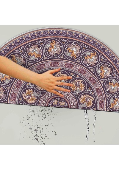 Dekoratif Kapı Önü Paspas, Dış Mekan/ev İçi/banyo/mutfak/yatak Odası/giriş Paspasları Yrmp 005, 30x60 Çok Renkli