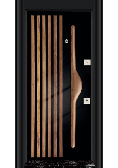 MONO ÇELİK KAPI  MN-1008 SOL Daire Giriş Kapısı, Çelik Kapı