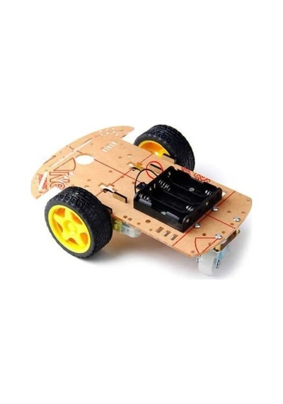 2wd Robot Araba Kiti Demonte Robotik Gövde