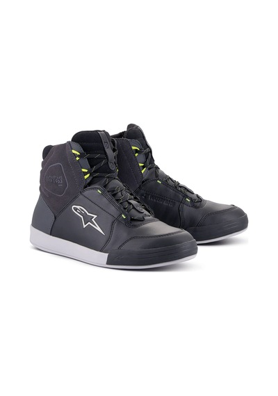 Alpinestars Chrome Drystar Korumalı Motosiklet Botu Siyah Gri Sarı