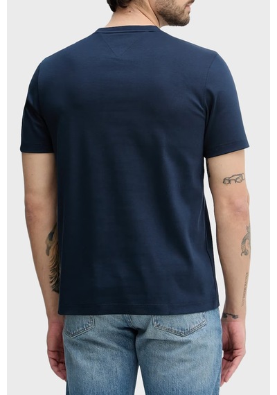 Tommy Hilfiger Erkek T Shirt Mw0mw41463 C1g Lacivert Lacivert