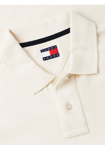 Tommy Hilfiger Tjm Reg Ess Polo Ext Erkek Bej Polo - Dm0dm22711