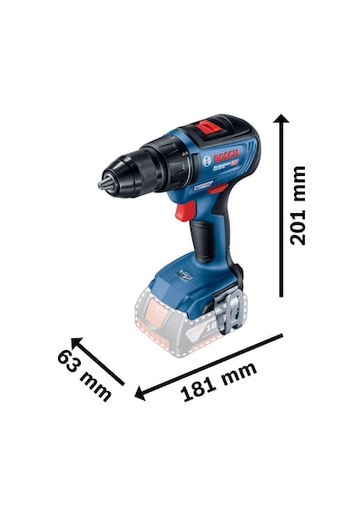 Bosch GSR 18V-50 Akülü Delme/Vidala (Akü ve Şarj Yok) 06019H5006