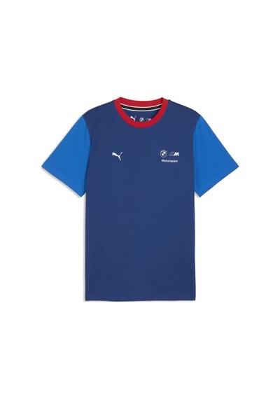 Puma Bmw Mms Ess Logo Tee Mavi Erkek T-shirt & Polo