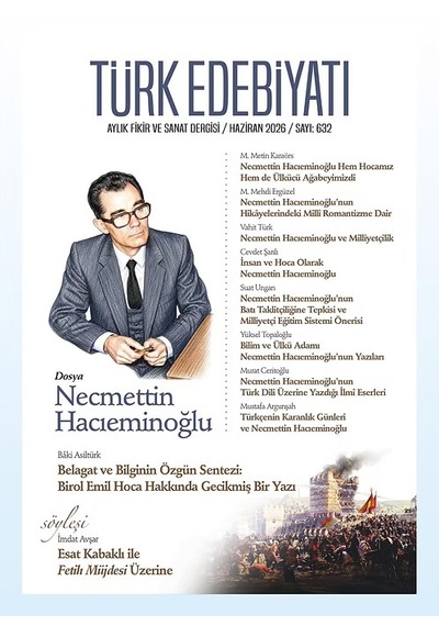 Türk Edebiyatı Dergi 632.sayı Haziran 2026