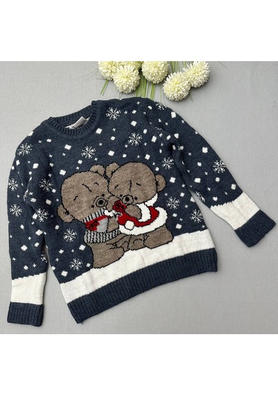 Unisex Triko Kazak Yeni Yıl - Kar - Kış Konsept Dokumalı Renkli Geniş Model Yelpazesi Bluebear Çok Renkli Unisex Triko Kazak Yeni Yıl - Kar - Kış Konsept Dokumalı Renkli Geniş Model Yelpazesi Bluebear Çok Renkli