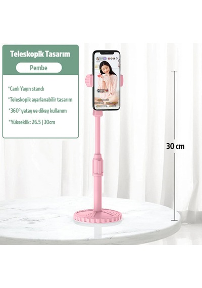 Ally Portatif 360 ° Masaüstü Cep Telefonu Standı - Tutucu (120371736)