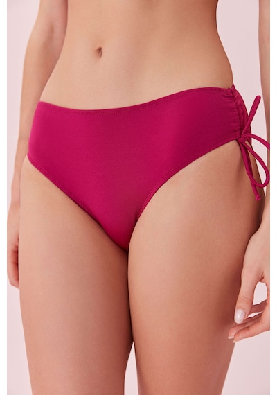 Suwen Yanı Büzgülü Bikini Alt Sbn26820d1283 Vişne