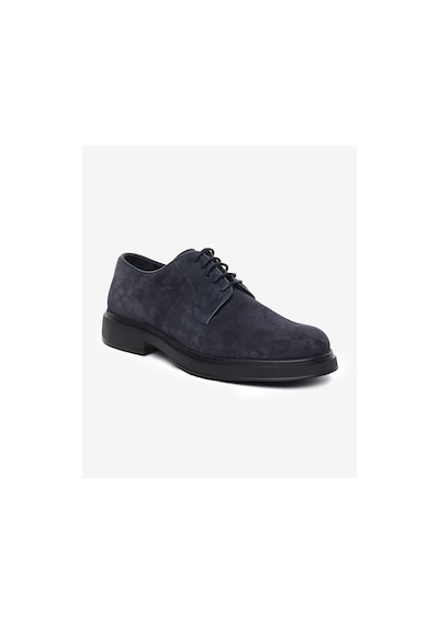 Greyder Erkek Lacivert Hakiki Deri Oxford Ayakkabı 5k1ka18680 5902 Lacı