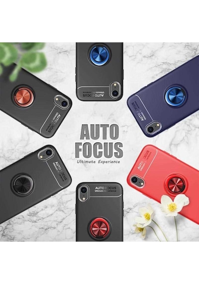 Apple Uyumlu iPhone XR 6.1 Kilif Yüzüklü Magnetli Ravel Case 389753775