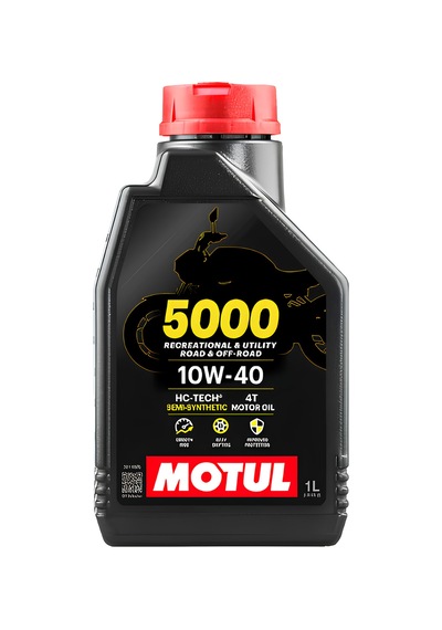 5000 10w40 4t Yarı Sentetik Motor Yağ 1 L