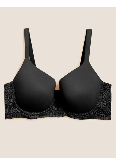 Marks & Spencer Body Soft:trade Mark: Destekli T-shirt Sütyeni T33002331 Siyah Marks & Spencer Body Soft:trade Mark: Destekli T-shirt Sütyeni T33002331 Siyah
