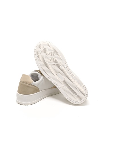 Sneaker Günlük Kadın Diğer 115580co Comart London 5580co Beige Bianco Beige Bianco Bej