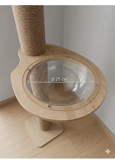 Modern/lüks Kedi Kulesi, Kedi Evi Ve Tırmalama Kulesi, Kedi Kulesi, 2mt Yükseklik