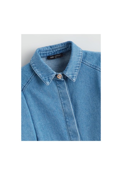 LC Waikiki Alıta Cıty Farkıyla Lcw Comfort İndigo Denim Düz Standart & Regular Kadın Jean Gömlek İndigo - 925402731 İndigo LC Waikiki Alıta Cıty Farkıyla Lcw Comfort İndigo Denim Düz Standart & Regular Kadın Jean Gömlek İndigo - 925402731 İndigo