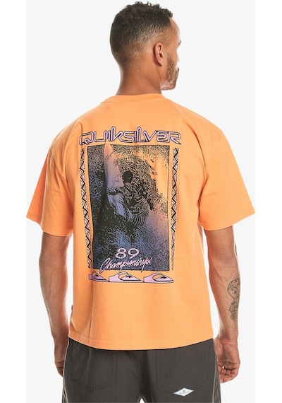 Quiksilver Back Flash Ss Tangerıne Erkek T-Shırt Eqyzt07605-25178 001