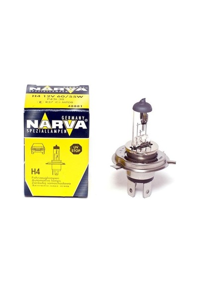 NARVA FAR AMPÜLÜ 12V 60/55W H4 TIRNAKLI